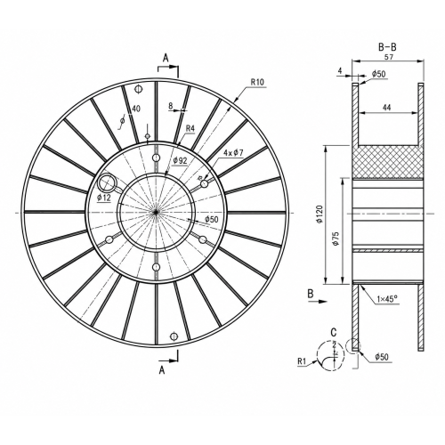 Філамент PLA 1,75 мм, 3,0 кг, червоний