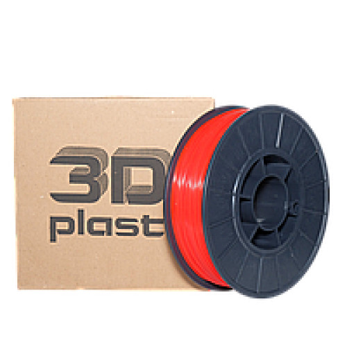 Філамент PLA 1,75 мм, 0,85 кг, червоний
