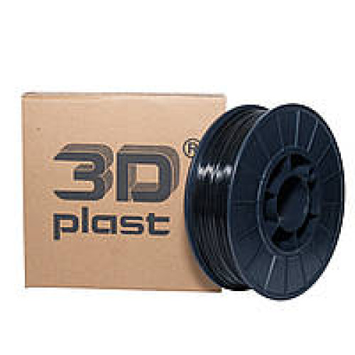 Філамент PLA 1,75 мм, 0,85 кг, чорний