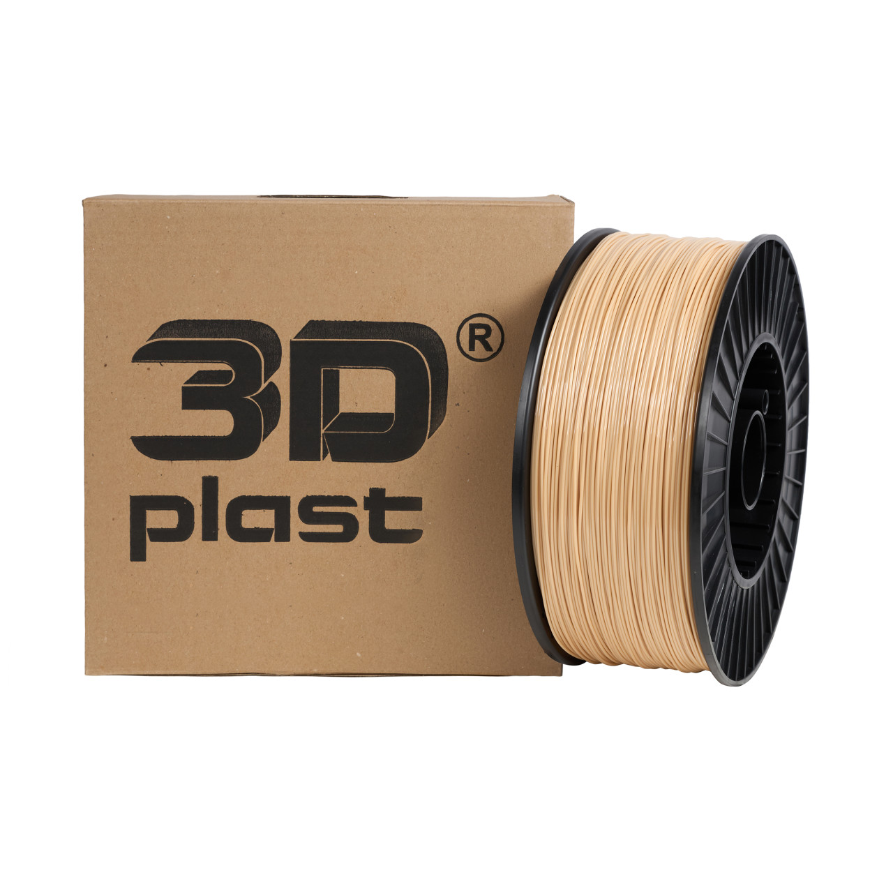 Філамент PLA 1,75 мм, 3,0 кг, бежевий